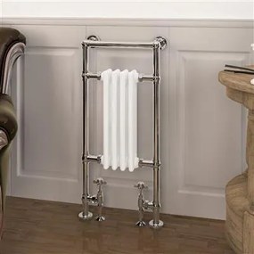 Eastbrook Avon radiator 45x95cm 450W chroom/wit glans