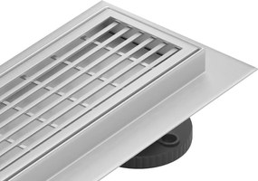 Mexen Flat M33 lijnafvoer 60 cm, inox - 1033060-15