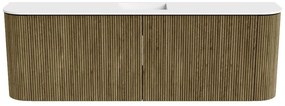 Mondiaz Joya 125cm toiletmeubel ronding links/rechts dusk met wastafel faye midden zonder kraangat talc