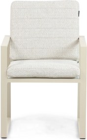 Tuinstoel Aluminium Taupe-naturel-bruin Test - Lifestyle Garden Furniture Nuno