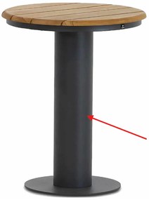 Stoel en Bank Loungeset 4 personen Aluminium/rope Grijs  Coco Puerto/Salerno