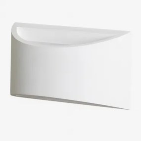 Lamara Gipsen Wandlamp Wit - Sklum