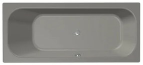 Xenz Aruba Ligbad - 170x75x48 - afvoer Midden - acryl - cement 6801-06