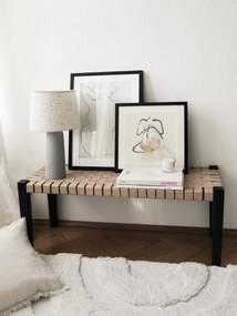 Grote tafellamp Kaya betonnen voet