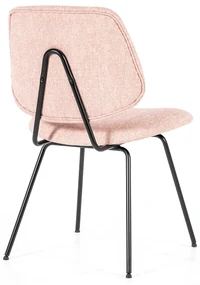 Eleonora Lynn Moderne Eetkamerstoel Roze