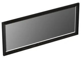 Forzalaqua Reno spiegel 120x50cm black oiled