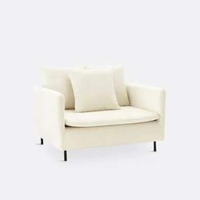 XL fauteuil in fluweel, Ivete