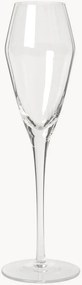 Set van 2 mondgeblazen champagneglazen Sandvig