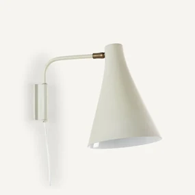Richtbare metalen wandlamp, Jameson