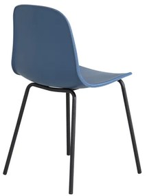 Jörn Eetkamerstoel - Jorge - Blauw - Kunststof - Jörn