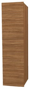 Sanigoods Maisy kolomkast ribbelfront 135cm walnoot