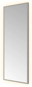 Hotbath &More Square rechthoekige spiegel 30x80cm geborsteld gunmetal PVD