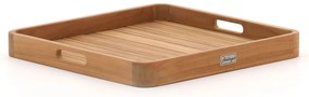 + 15% kassakorting | Dienblad voor buiten en binnen | Bellagio Caccamo | Teakhout | Natural Teak | 60x60cm | Kees Smit Tuinmeubelen