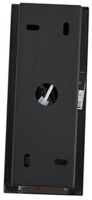 Moderne wandlamp zwart incl. LED - Plaza