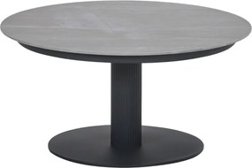 Garden Impressions Liam loungetafel Ø80xH40 cm - donker grijs