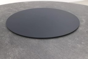 Perth ronde tuintafel - antraciet - ceramic - 150 cm.