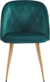 Set 2 Velt Fluwelen Stoelen