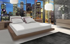 Hotel Home Collection - Split Topper Molton-Stretch - Wit