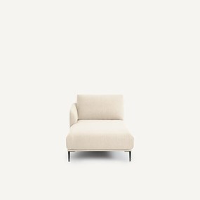 Longchair van gerecycled chenille, OSCAR, ontwerp Emmanuel Gallina