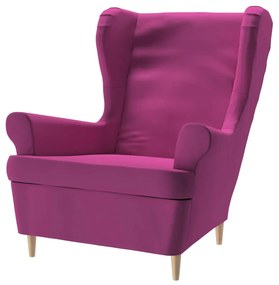 Dekoria IKEA hoes voor Strandmon fauteuil, amarant