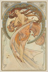 Kunstreproductie The Arts 2, Heavily Distressed, Alfons Mucha