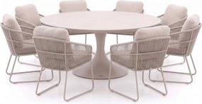 Diningset SUNS | 8 personen | Tuinset sintered stone | 9-delig | Kees Smit Tuinmeubelen