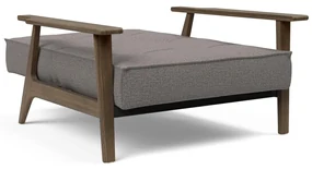 Innovation Living Splitback Frej Smoked Fauteuil Met Gerookt Eiken Armleuningen