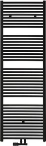 Saqu Fonti handdoekradiator 1067W 60x181,7cm mat zwart
