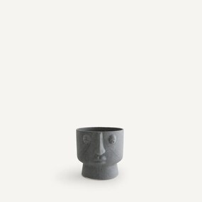 Geglazuurde keramische bloempot, H24cm, Lesego