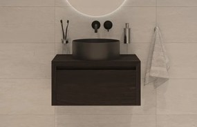 Gliss Design Ares badmeubel 70cm charcoal zonder waskom