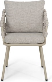 Tuinstoel Rope Zand/Beige Coco Oliva