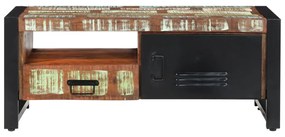 vidaXL Salontafel 100x50x41 cm massief gerecycled hout