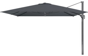 Platinum Challenger vierkante Zweefparasol T1 Premium 3,5x3,5 m. - Faded black