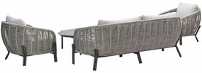 Garden Impressions Padula loungeset 4-delig - taupe