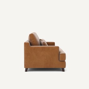 Compacte bank in fluweel, Alwine