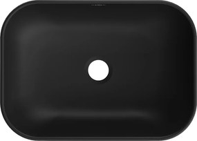 Mexen Rita opbouw wasbak 45 x 32 cm, zwarte mat - 21084585