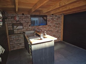 3D XL Wandpaneel Frog Rojo Rood Wit 128x60x2.7cm