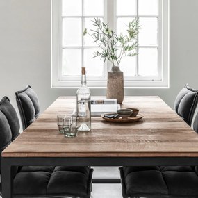 Must Living Elemental Teakhouten Eettafel 160 X 90 Cm - 160 X 90cm.