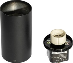 Moderne spot zwart voor railsysteem 1-fase GU10 35mm - Iconic Ruby Honey