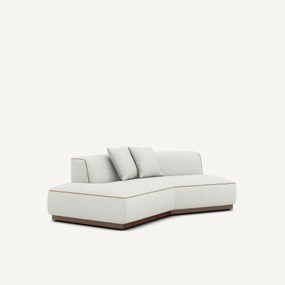 Linker halve bank in keperstof, JACOPO