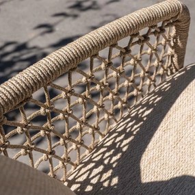 4 Seasons Outdoor Puccini loungebank - latte