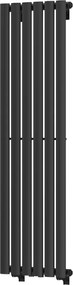 Mexen Oregon decoratieve radiator 1200 x 360 mm, 417 W, zwart - W202-1200-350-00-70