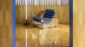 Valence Orizz vloertegel senape mat 6.5x29cm oker