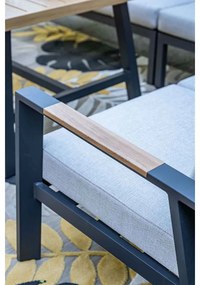 Garden Impressions Lissabon lounge dining set 5-delig - valley sand