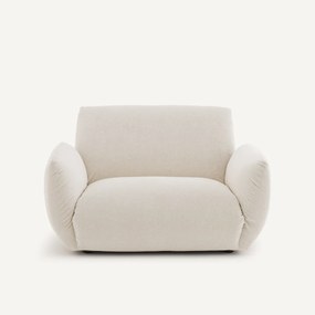 Fauteuil van linnen fluweel, SPOGANO
