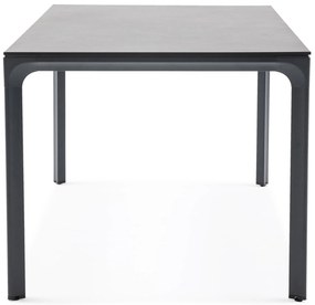 Tuinset 4 personen 180 cm Aluminium/textileen Grijs Hartman Alice/Cesar