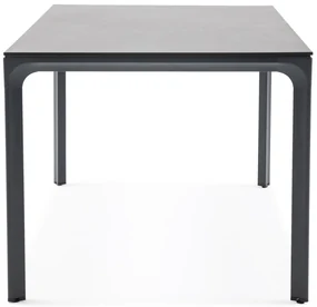 Tuinset 4 personen 180 cm Aluminium/textileen Grijs Lifestyle Garden Furniture Rome/Cesar