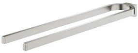 GROHE Selection Handdoekhouder - 36cm - dubbel - niet draaibaar - supersteel 41059dc0
