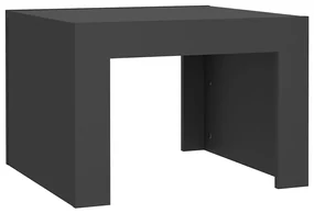 vidaXL Salontafel 50x50x35 cm spaanplaat grijs