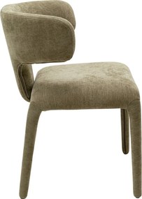 Kare Design Tobi Eetkamerstoel Stof Groen